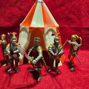 Schleich Knights and tent